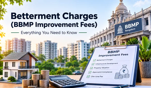 Betterment Charges and BBMP Improvement Fees 2026