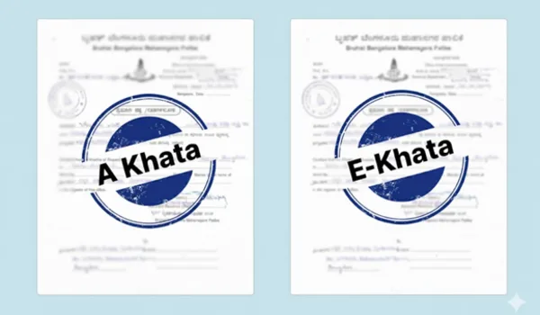 Khata A-Khata and e-Khata Explained for Bangalore Buyers 2026