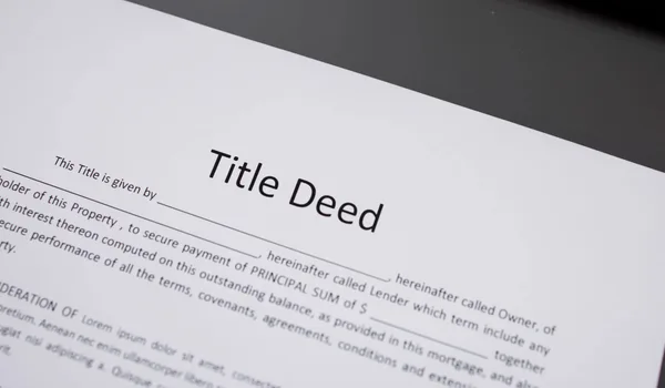 Title Deed and Mother Deed Explained 2026